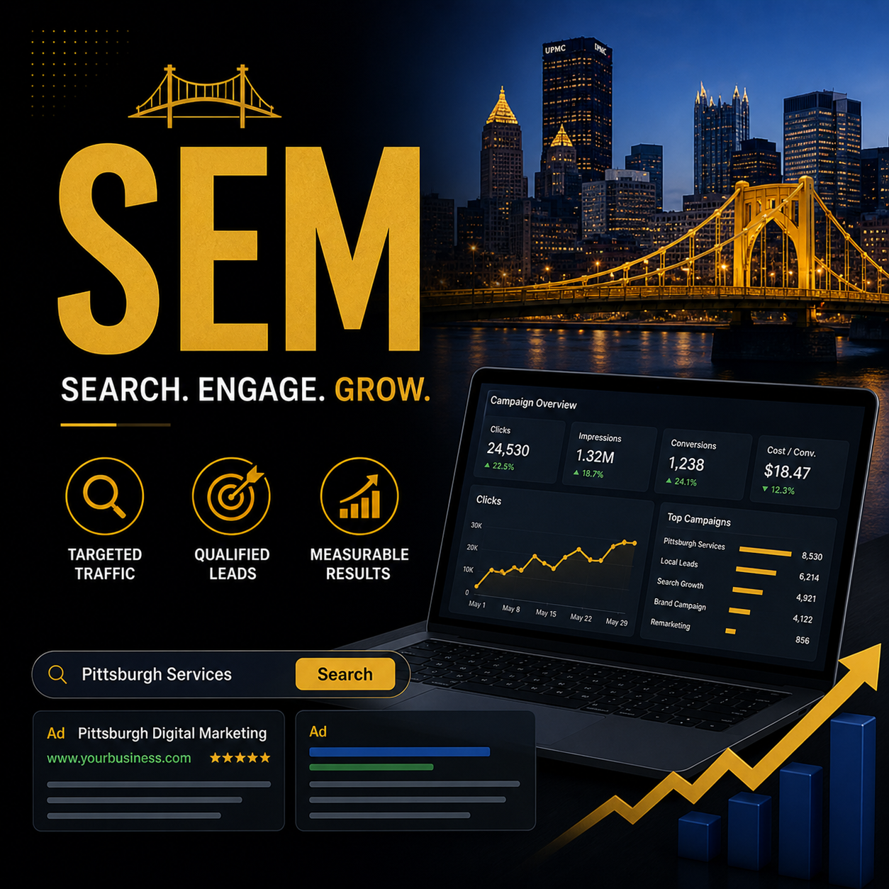 Pittsburgh PPC Agency PPC Management